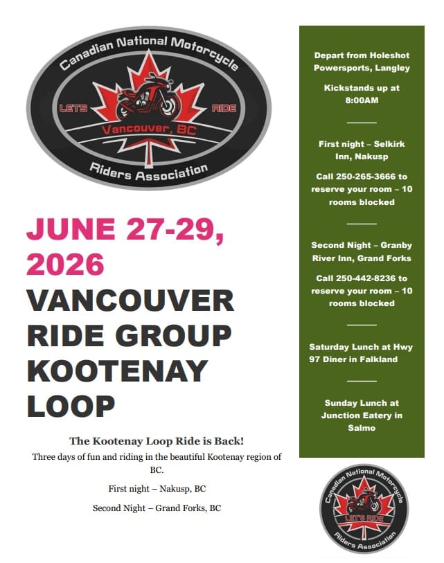 CNMRA Kootenay Loop Ride